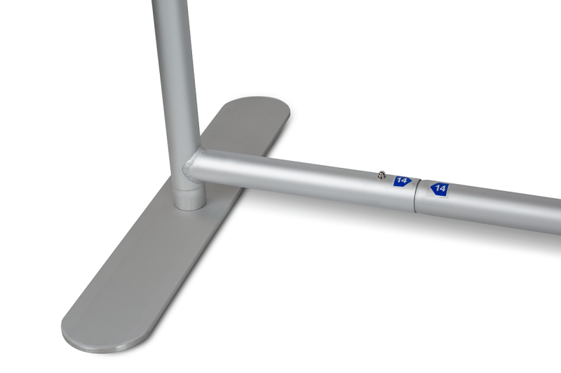 Zipper Wall gerade 500 x 230 cm inkl. Sublimationsdruck